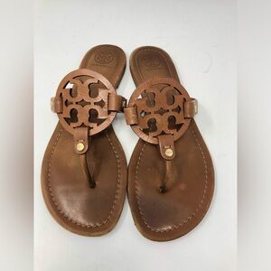 Tory Burch leather Miller sandals size 8.5